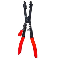 Heavy-duty Straight Hose Clamp Pliers with Locking Device for Quick Removal a...