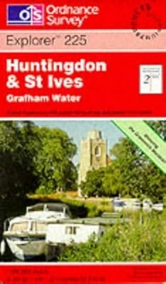 Huntingdon and St.Ives (Explorer Maps), Ordnance Survey, Used; Good Book