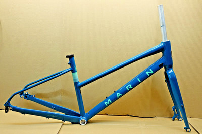 Marin Fairfax 2 Rahmen + Gabeln Hybrid Fitness blau klein verpackt