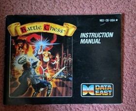 Nintendo Battle Chess NES Complete CIB EXCELLENT Condition Video Game Tested Vtg