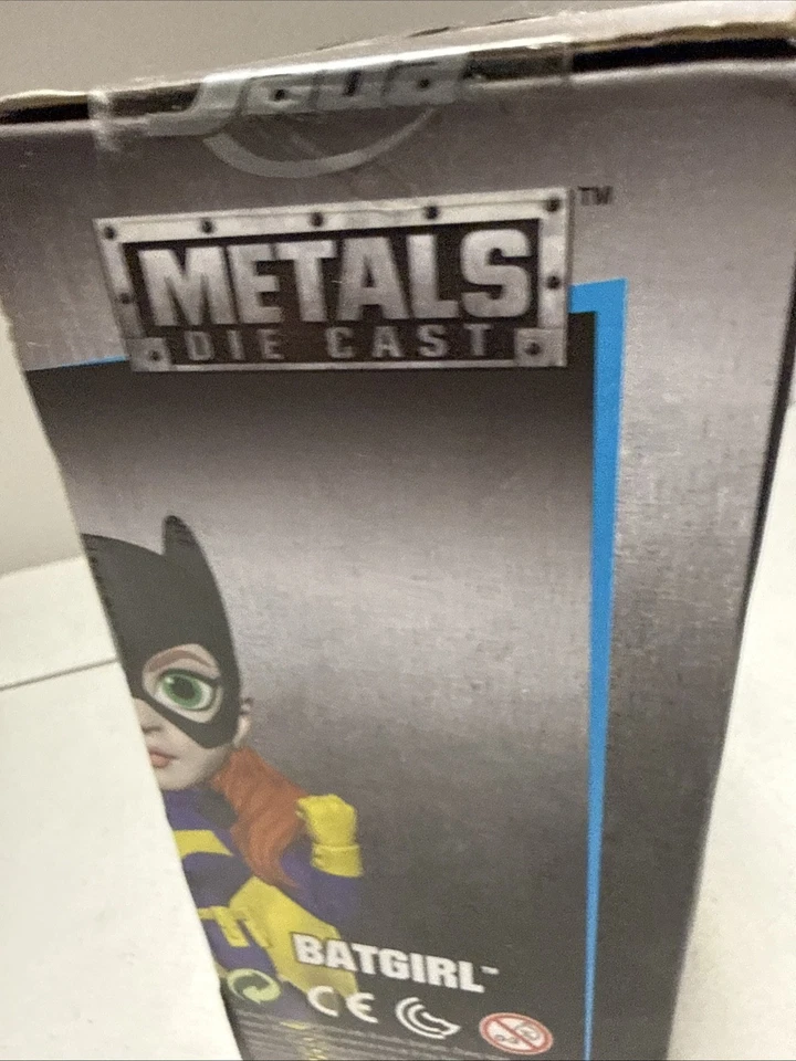 Figura de acción DC Comics BATGIRL Metals Die Cast 4" M357 2016 Jada NUEVO Foto 2 de 4
