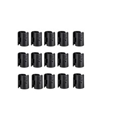 30 Pcs15 Pair Wire Shelf Clips for 3/4 Inch Post Universal Metal Shelving Acc.