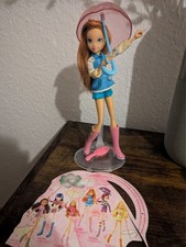Winx Club Bloom Umbrella-Puppe / Doll Spring Showers fast vollständig Mattel