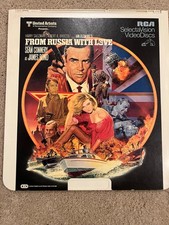 James Bond. From Russia With Love CED VideoDisc