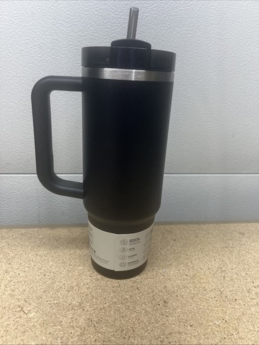 Stanley 30 oz Stainless Steel H2.0 Flowstate Quencher Tumbler Black - Picture 2 of 3