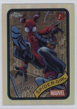 2025 Topps Chrome Marvel Comics Refractor Spider-Girl #143 1h2h