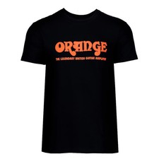 Orange Amplifiers Classic TShirt Black X Large