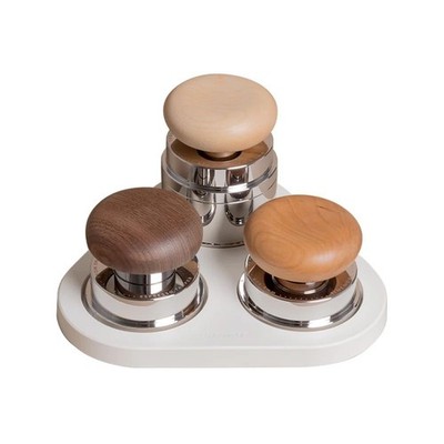 TIMEMORE Espresso Tamper Set 58.4mm with WDT Tool, Self-Leveling Tamper & Gra...