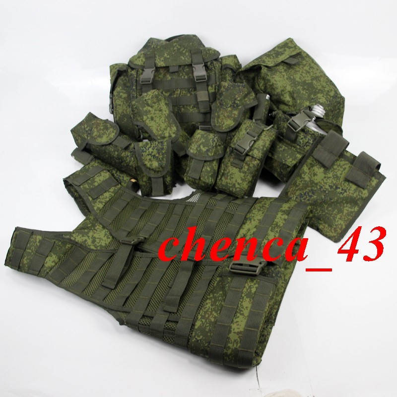 US Ship!!! Replica Russian 6sh117 Combat Equipment Tactical Vest