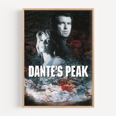 Dante's Peak (1997) Movie Poster Wall Art Print