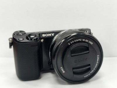 Sony Alpha NEX-5R 16.1MP Compact Mirrorless Digital Camera W/16
