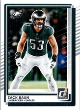 Zack Baun #264 - Base Set - 2025 Panini Donruss - Philadelphia Eagles