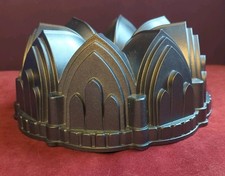 NORDIC WARE Cathedral 10 Cup Bundt Cast Aluminum Non-stick Heavy Cake Pan USA