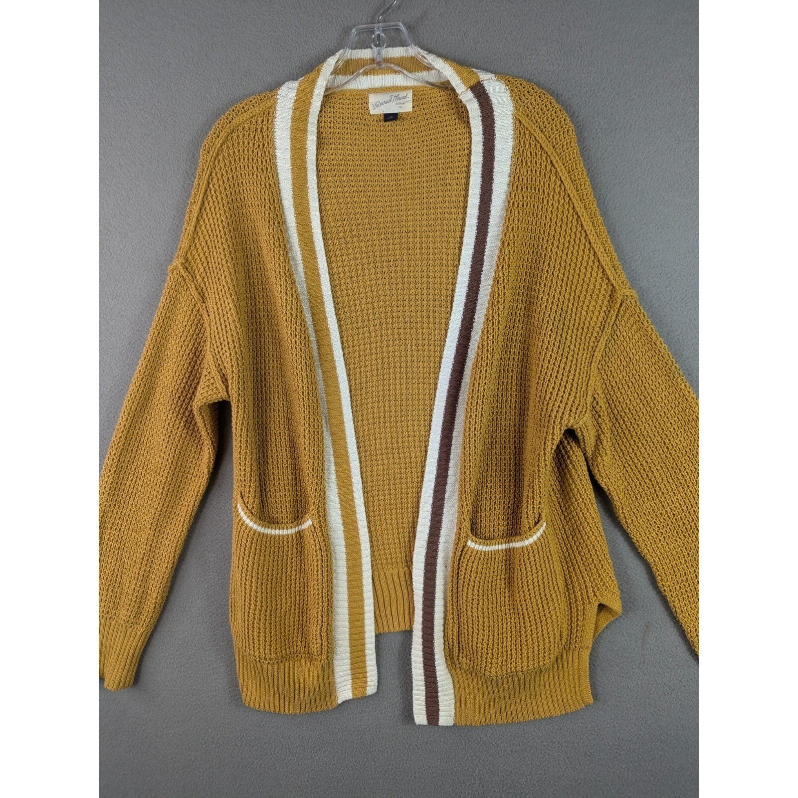 Universal Thread Open Front Striped Cardigan Wome… - image 3