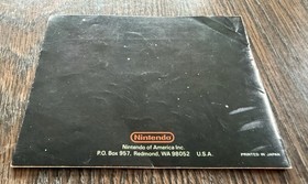 Gumshoe MANUAL ONLY (Nintendo, NES 1986) Combine Shipping on Multiple
