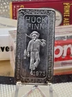 1973 Huck Finn 1 oz .999 Silver Art Bar Vintage Rare Collector Bullion One mint