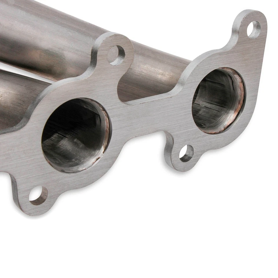 For Ford F-150 11-14 Exhaust Headers BlackHeart Stainless Steel Natural Short Foto 3 de 3