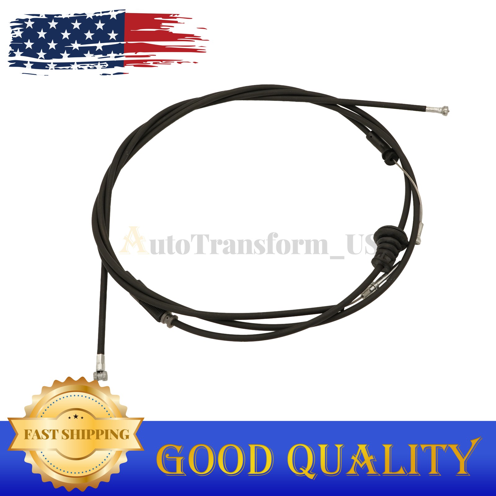 Front Hood Unlock Cable For Bentley Continental GT GTC Flying Spur 3W0823531 US