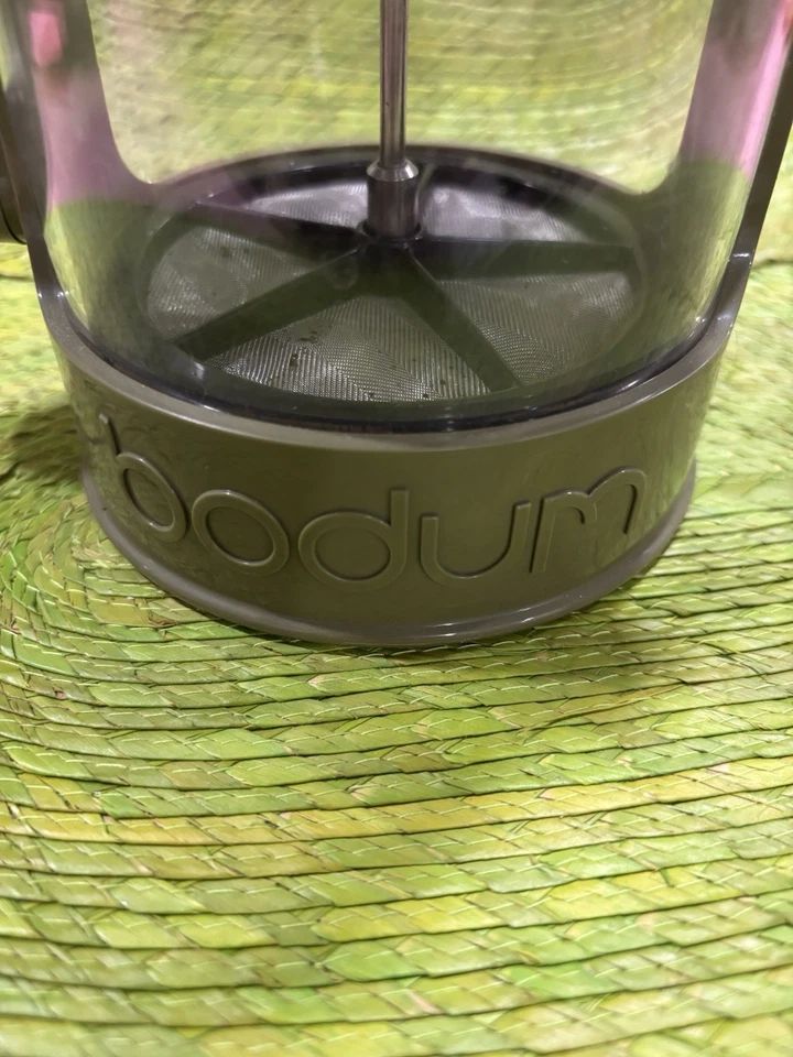 Cafetera prensa francesa Bodum Brasil 12 tazas 1,5 L, verde Foto 3 de 4