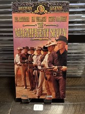 The Magnificent Seven VHS, 1997, Western Legends Steven McQueen V1