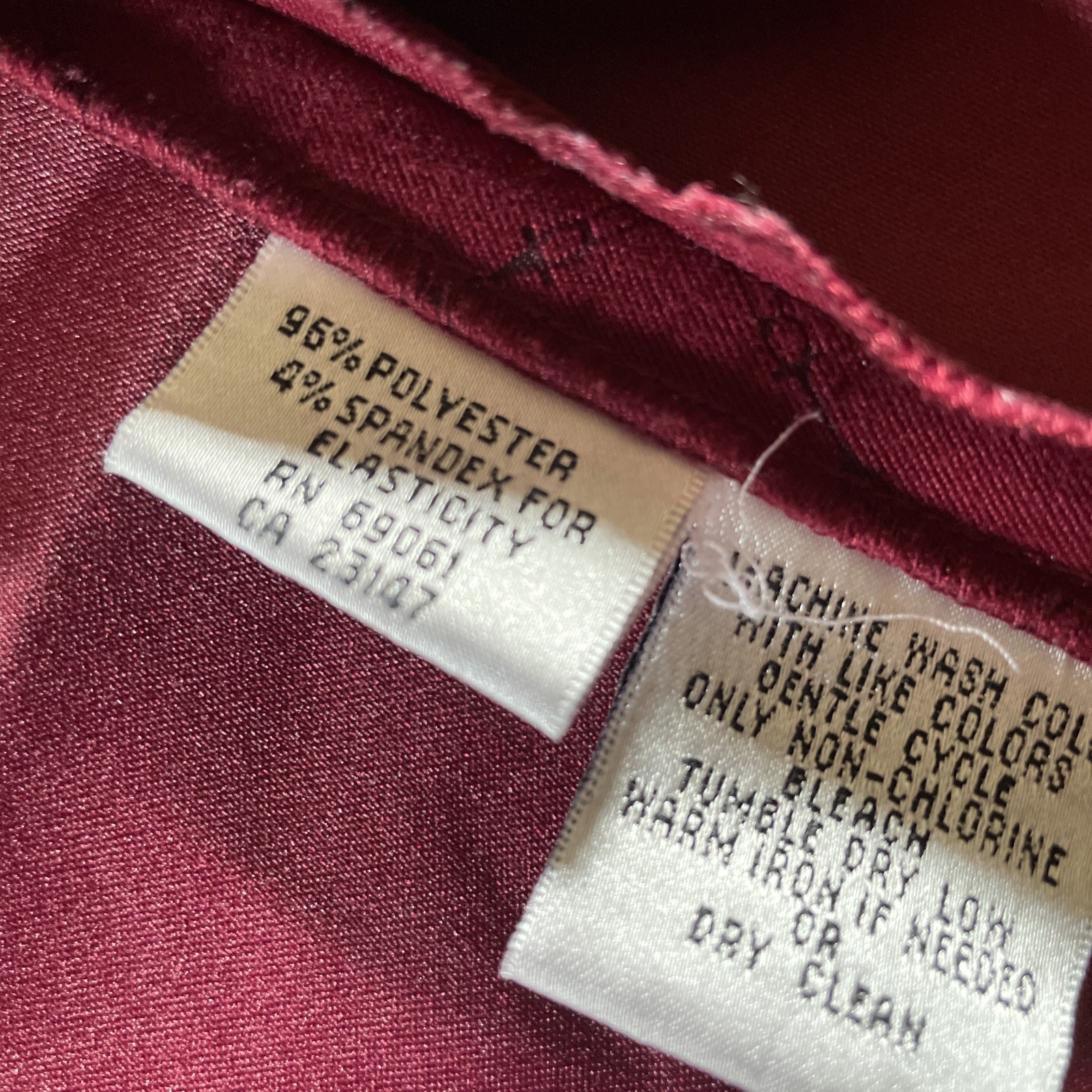 Talbots Red Microfiber Button Down  Shirt Shacket… - image 3