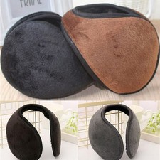 Winter Ear Warmers Behind Band Head Fleece Plush Earmuffs Unisex Ear Muffs