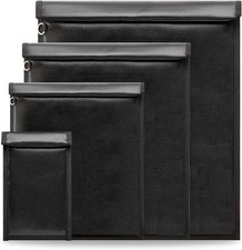 4Pack Fireproof Faraday Bag for Laptops, Tablets, Radio, Cell Phone, Car Keys, R