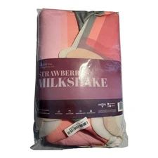 Hauntlook Adult Strawberry Milkshake Bodysuit Costume One Size