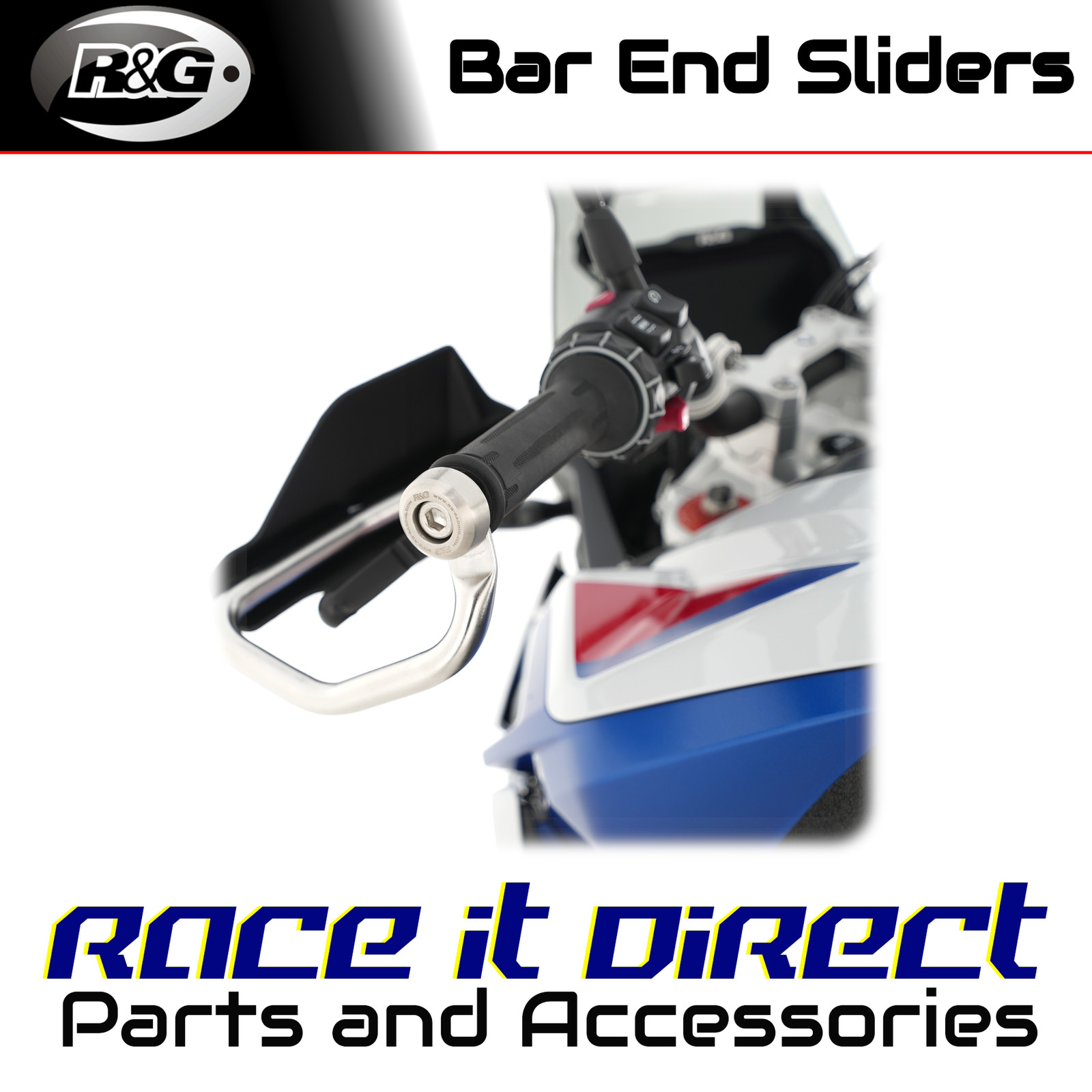 R&G - BE0136SS - Bar Ends (Stainless Steel)
