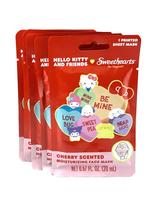 Sanrio Hello Kitty & Friends x Sweethearts Face Sheet Mask - 1 Pack/5 Count