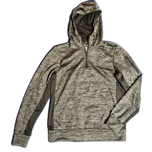Spyder Active Full Zip ProWEB Hoodie Sweatshirt Grey/black Men’s Size Medium - Picture 1 of 6