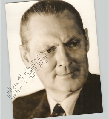 Headshot of US Actor LIONEL BARRYMORE 1930s Press Photo VTG Hollywood Films