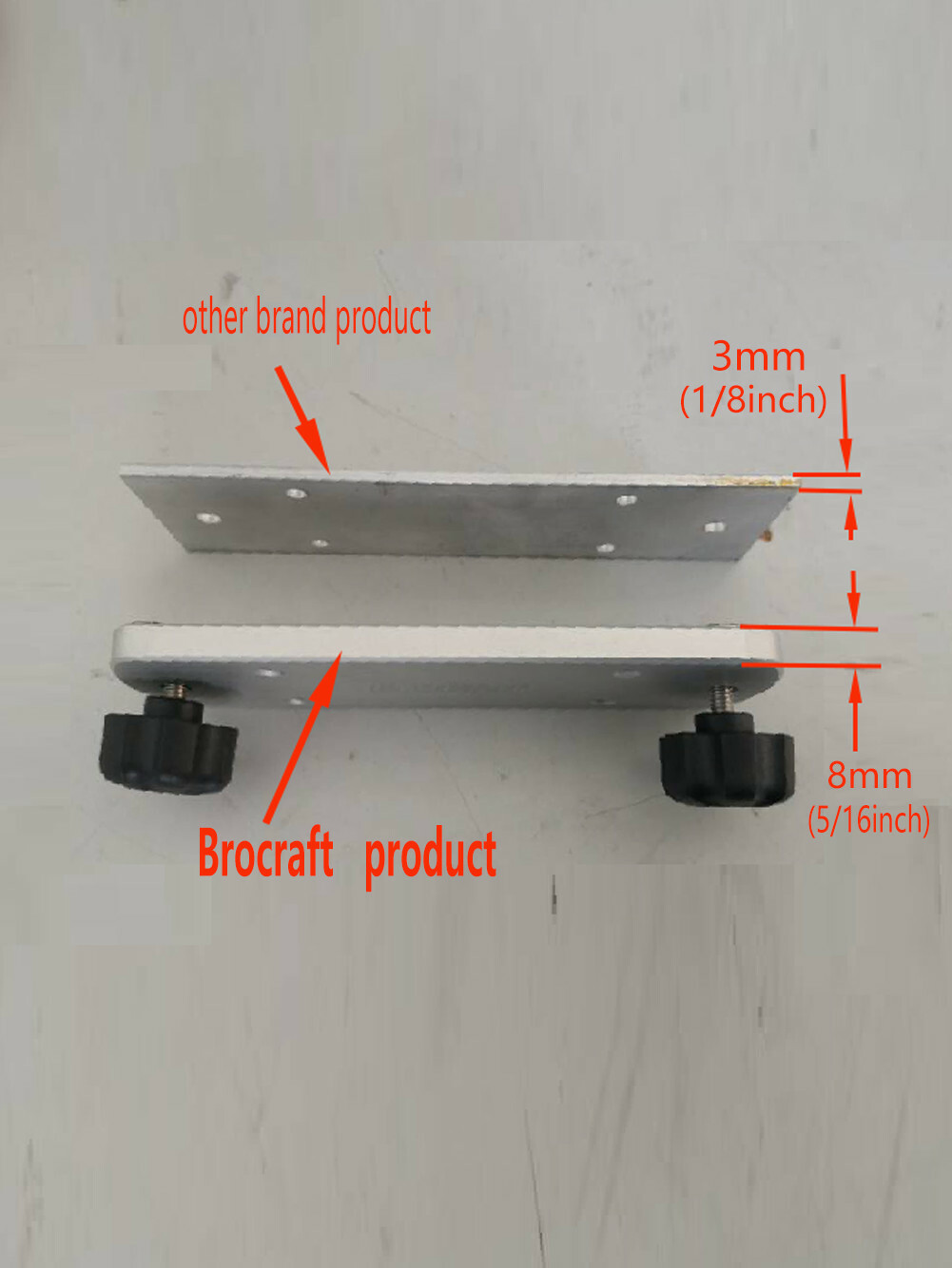Brocraft Lund Sport Track Rod Holder Mount / Lund Boat bracket eBay