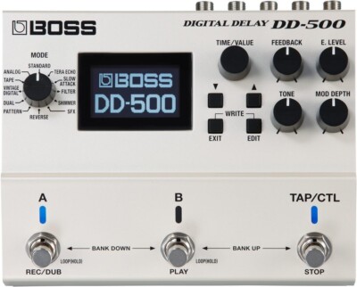 Boss DD-500  Digital Delay Pedal  W/Box