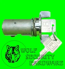 GMC Ignition Key Switch Lock Cylinder Tumbler Assembly Chrome With 2 Keys 