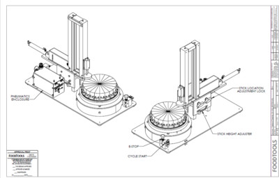 NEW! Custome Cake Stick Inserter for Cheesecake on a Stick FoodTools Custom