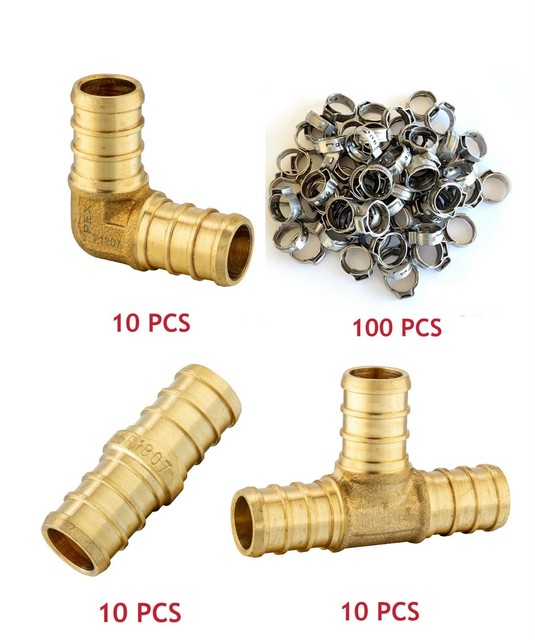 1 2 pex crimp fittings