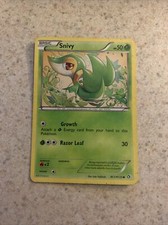 Snivy RC1/RC25 Legendary Treasures Holo Pokemon Card LP