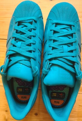 Pharrell Williams X ADIDAS UK Superstar Supercolour Lab Green