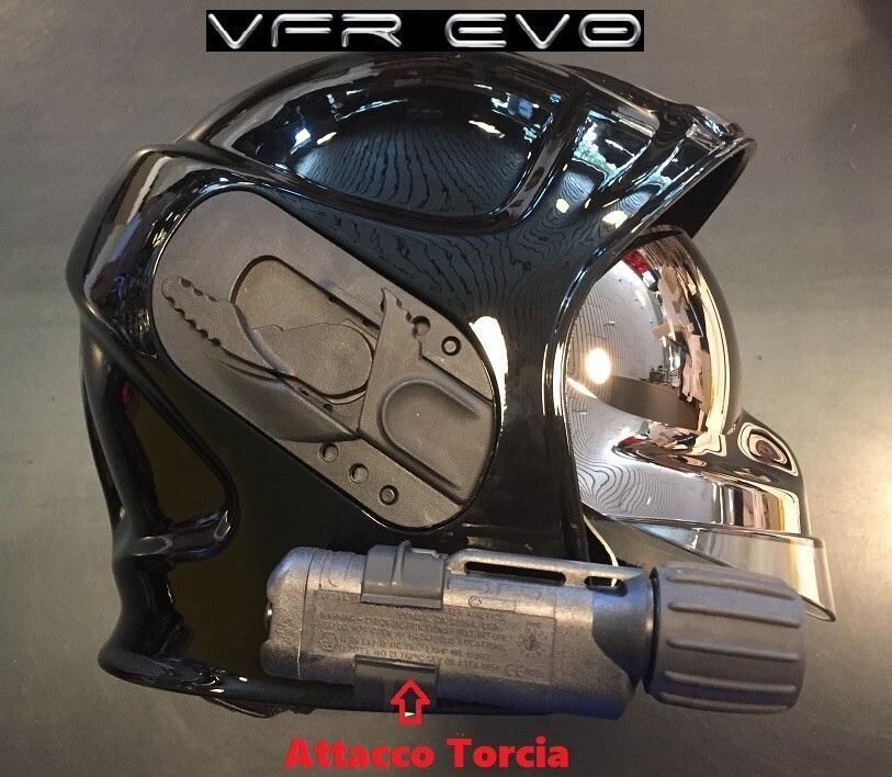 Casco Antincendio Con Torcia E Videocamera Integrata RAGECAMS RC-vf10 &ndash; 32GB