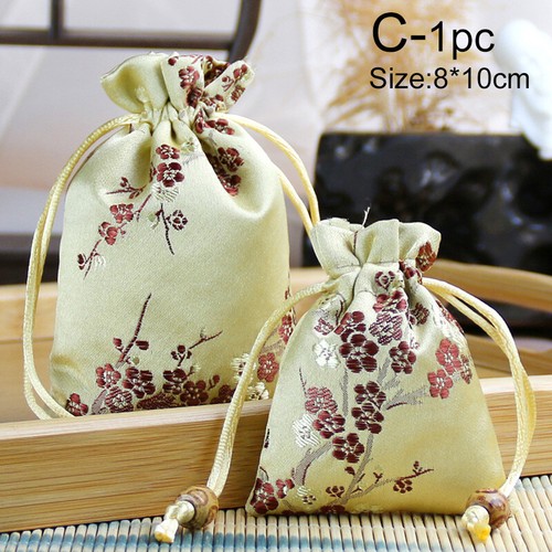 1PC Drawstring Bag Jewelry Container Storage bag Jewelry Packing Sachet Pouch s - Picture 26 of 31