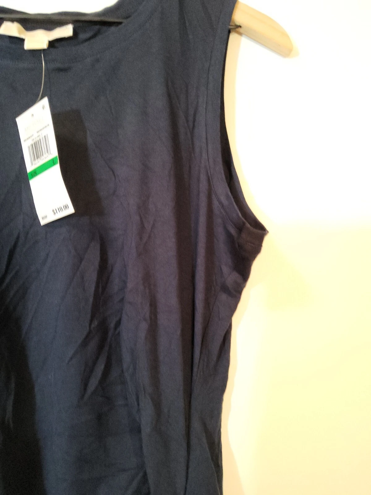 Abito smanicato blu notte Michael Kors. Taglia L