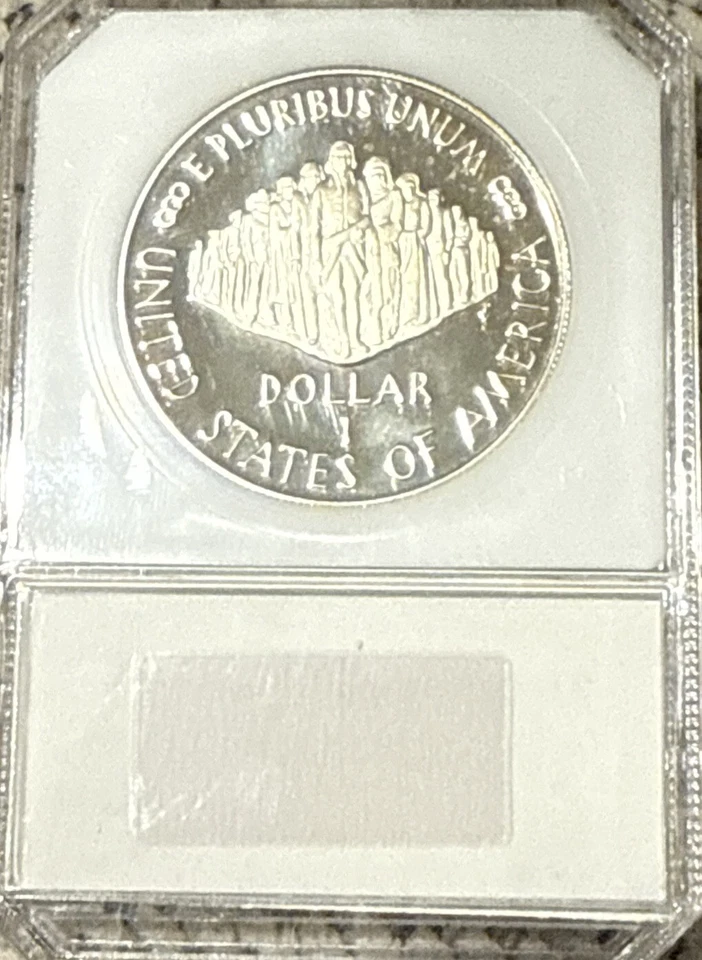 1987-S $1 Constitution Commemorative Silver One Dollar PR70 DCAM !!TONED!! - Image 4 of 4