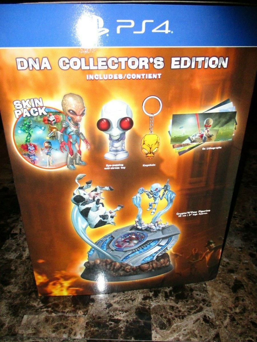 Crypto Destroy All Humans Ps4 Release Date 2020 PS4 Destroy All Humans! DNA  Collectors Edition 2020