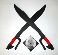 FMA PRACTICE SWORD Training Ginunting Polypropylene Martial Arts Kali Video DVD