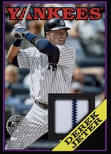 [DIGITAL] Topps Bunt - Derek Jeter - 1988 Topps Baseball 23 S2 - Black Relic