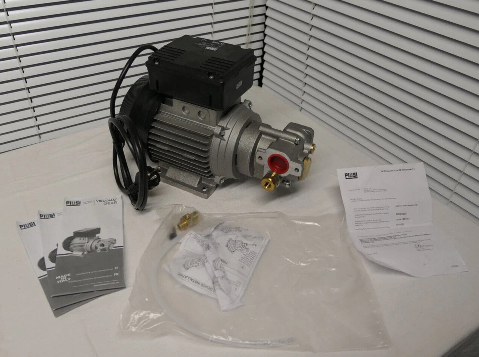 Pompe huile piusi viscomat gear 230/3 230v - Photo 4/4