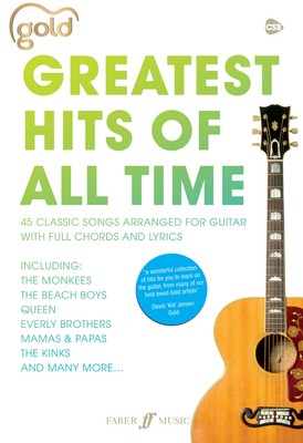 Gold Greatest Hits Of All Time Pop Guitar Chords Voice Songs Faber Music Book Ebay