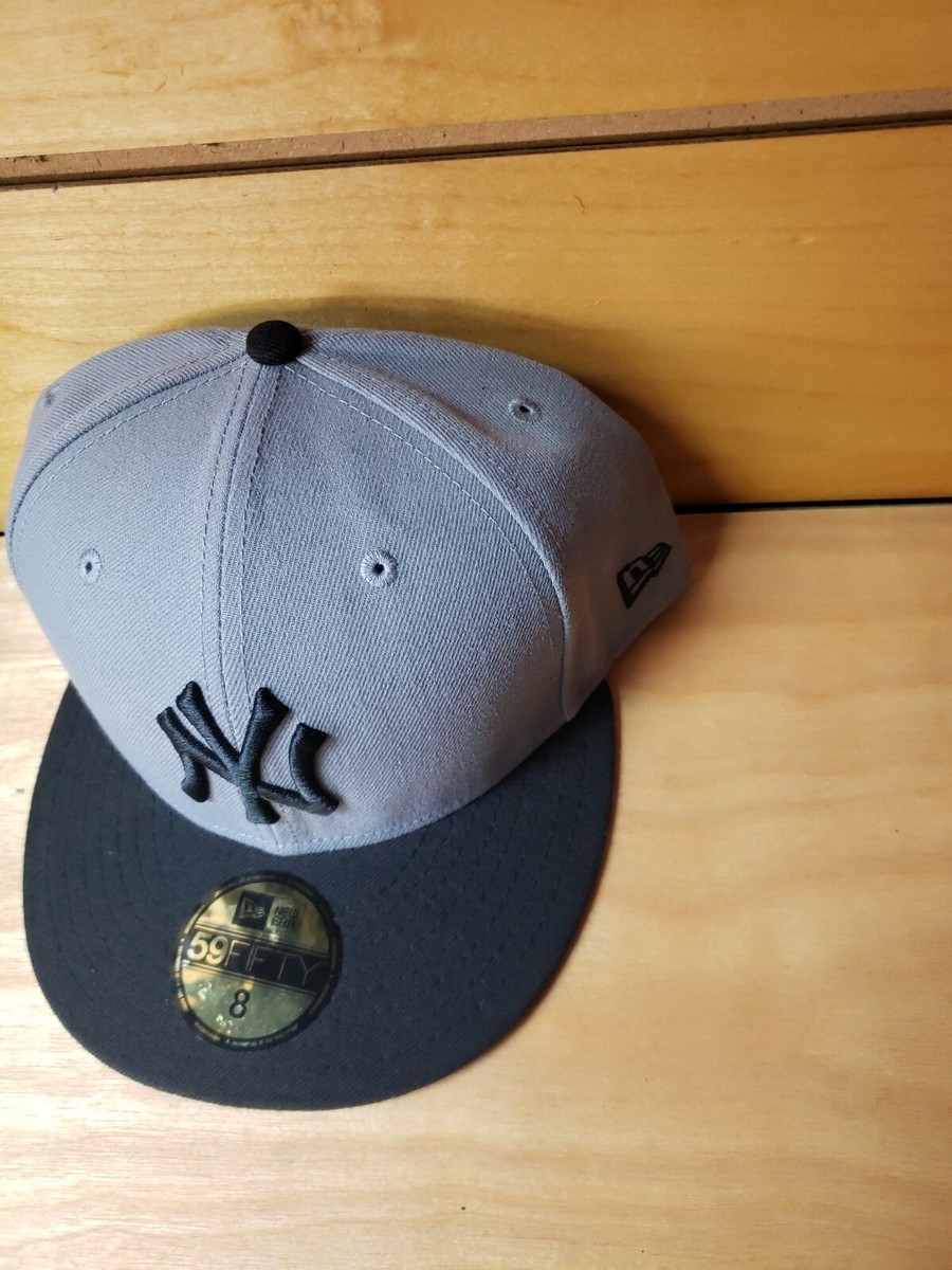 New Era New York Yankees Storm Gray Basic 59fifty Fitted Hat