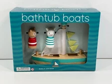 Bathtub Boats Jack Rabbit Creations Preschool Wooden Bath Toys